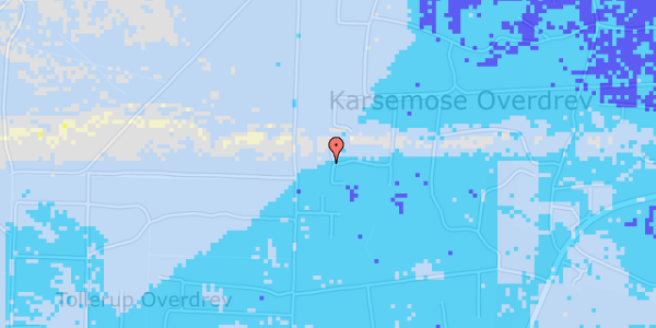 Ekstrem regn på Skjalm Hvidesvej 136