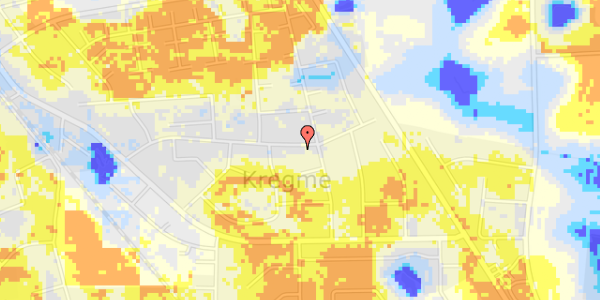 Ekstrem regn på Skåninggårdsvej 13