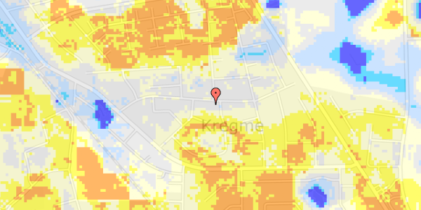 Ekstrem regn på Skåninggårdsvej 23