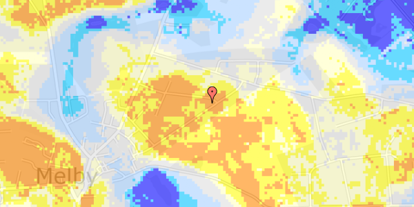 Ekstrem regn på Solbakkevej 10