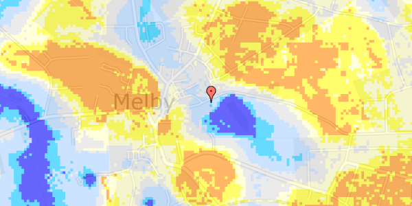 Ekstrem regn på Solhjemsvej 18