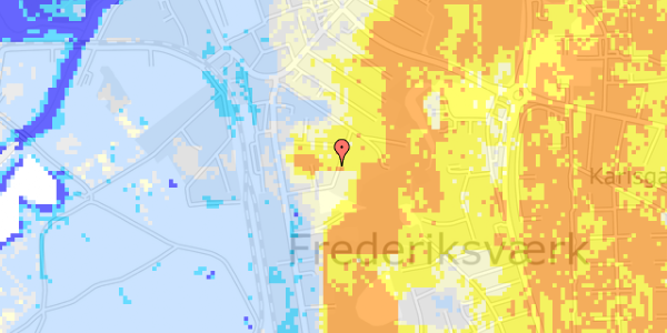 Ekstrem regn på Solvænget 7, kl. 1