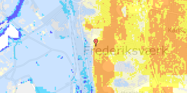 Ekstrem regn på Strandvejen 27B