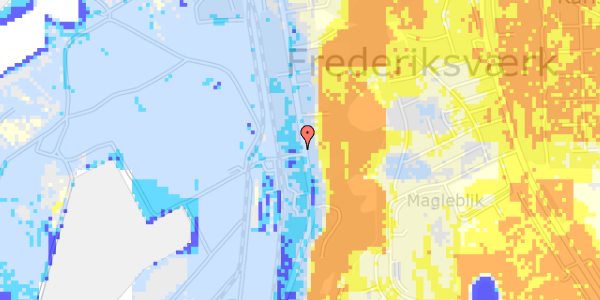 Ekstrem regn på Strandvejen 56