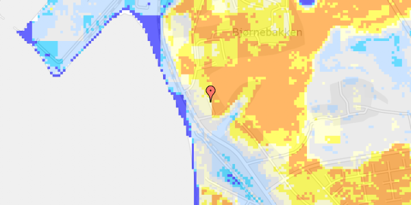 Ekstrem regn på Strandvejen 81C