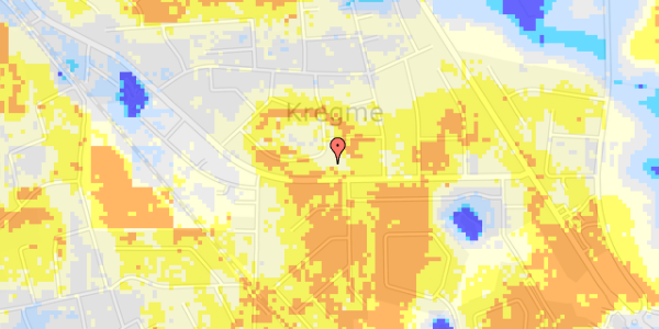 Ekstrem regn på Strandvejen 175