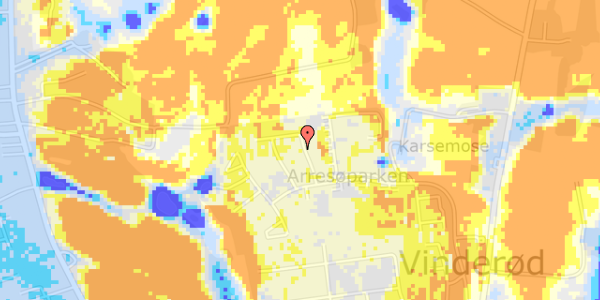 Ekstrem regn på Tinsoldaten 7