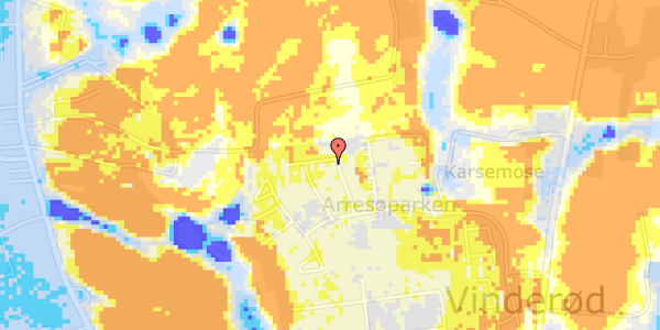 Ekstrem regn på Tinsoldaten 9