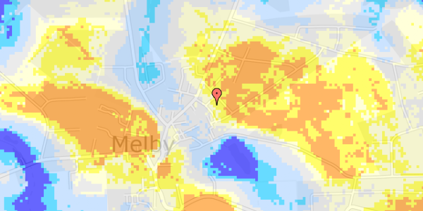 Ekstrem regn på Tjalkavej 9