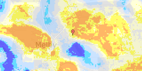 Ekstrem regn på Tjalkavej 11