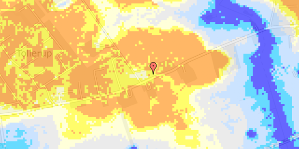 Ekstrem regn på Tollerupvej 82