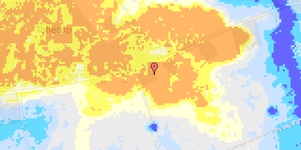 Ekstrem regn på Tollerupvej 101