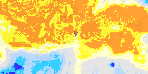 Ekstrem regn på Torndalsvej 3