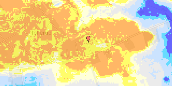 Ekstrem regn på Tornhøjvej 8