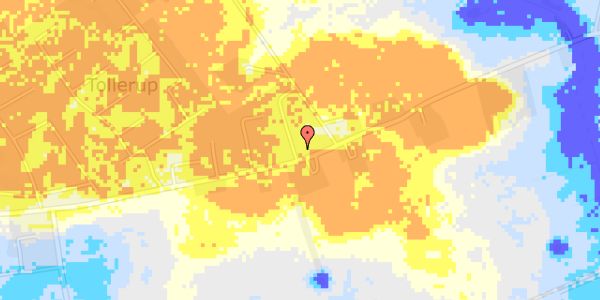 Ekstrem regn på Tornhøjvej 11