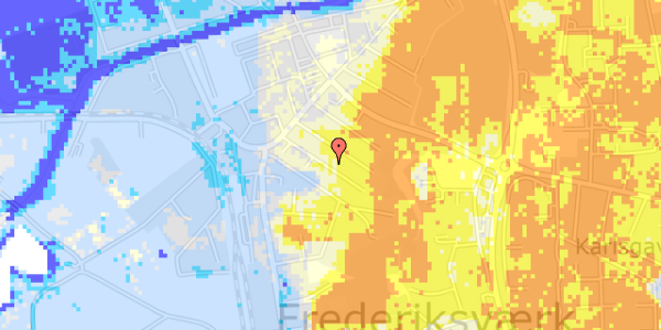 Ekstrem regn på Tscherningsgade 7