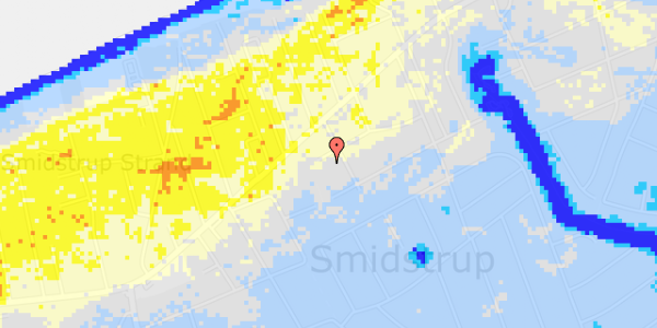 Ekstrem regn på Acaciavej 13