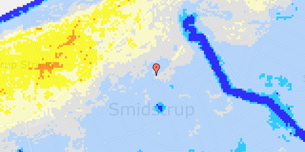 Ekstrem regn på Alumevangen 17