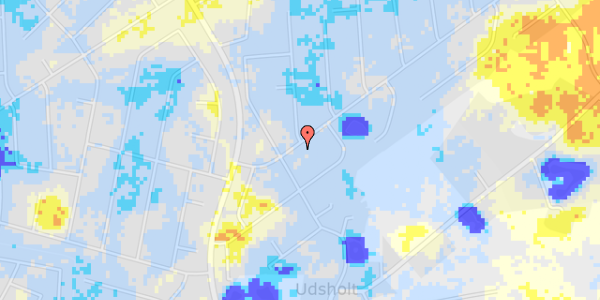 Ekstrem regn på Arupsvej 4