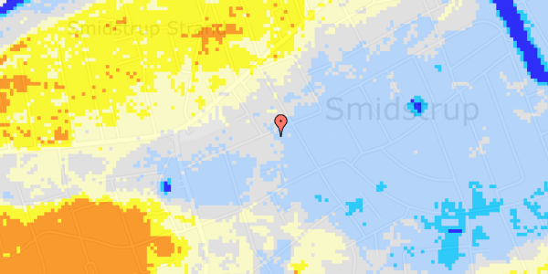 Ekstrem regn på Askelundsvej 20