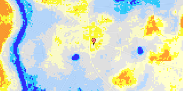 Ekstrem regn på Bakkebjergvej 2