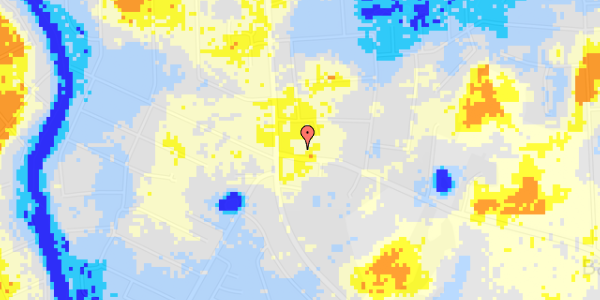 Ekstrem regn på Bakkebjergvej 3C