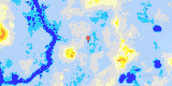 Ekstrem regn på Blitsevangen 34