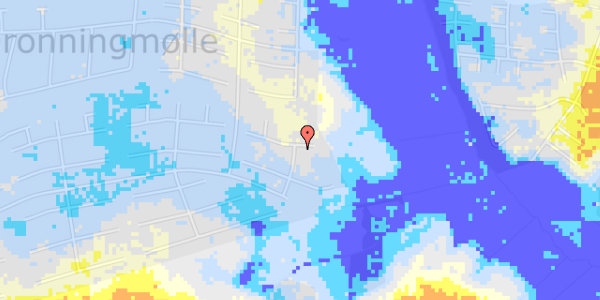 Ekstrem regn på Blåmejsevej 28