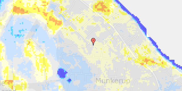 Ekstrem regn på Blåmunkevangen 13