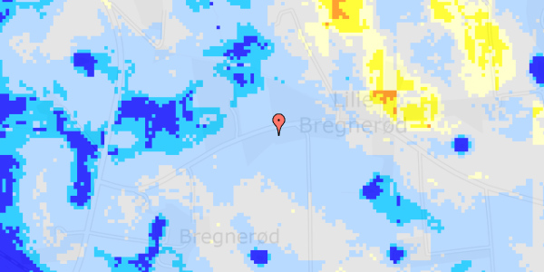 Ekstrem regn på Bregnerødvej 24