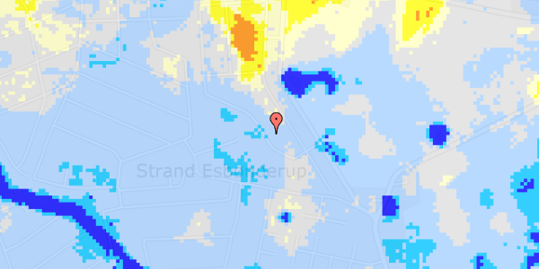 Ekstrem regn på Dyrholmen 10