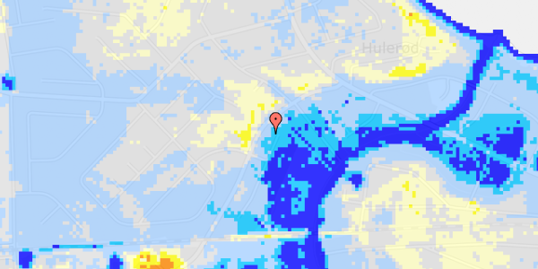 Ekstrem regn på Engledet 6