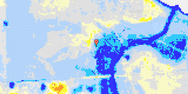 Ekstrem regn på Engledet 10