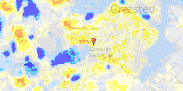 Ekstrem regn på Esbønderupvej 11