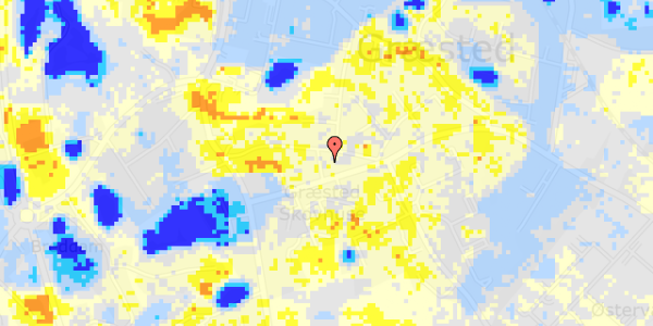 Ekstrem regn på Esbønderupvej 23