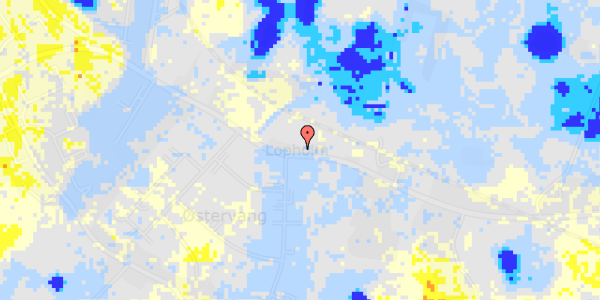 Ekstrem regn på Esbønderupvej 47