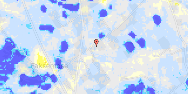 Ekstrem regn på Faksemosevej 27