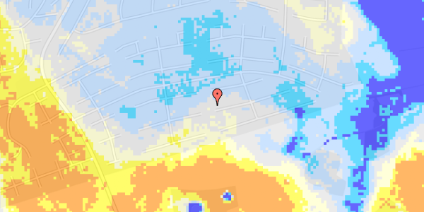 Ekstrem regn på Fasanvej 36