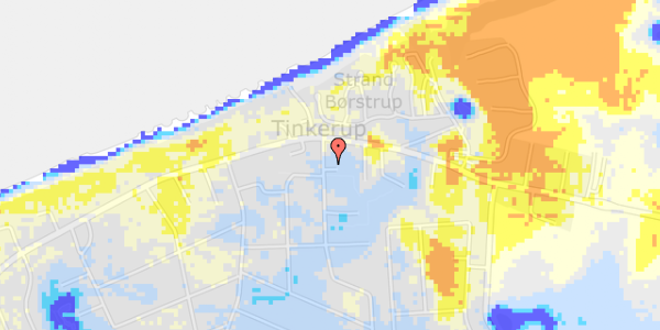 Ekstrem regn på Fredensvej 3