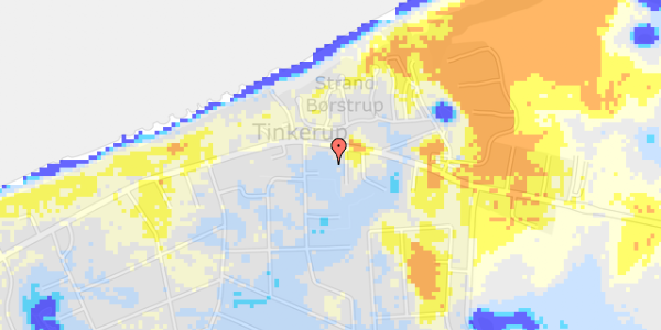 Ekstrem regn på Fredensvej 5A