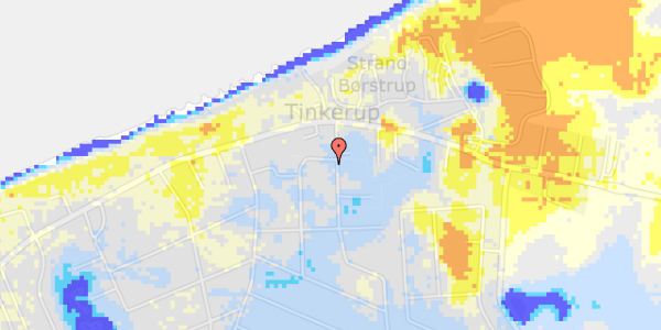 Ekstrem regn på Fredensvej 8