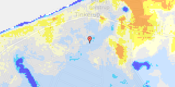 Ekstrem regn på Fredensvej 18