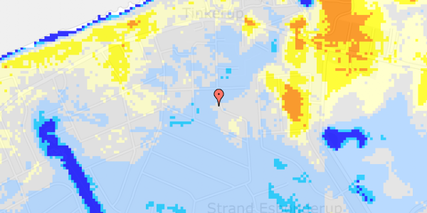 Ekstrem regn på Fredensvej 22