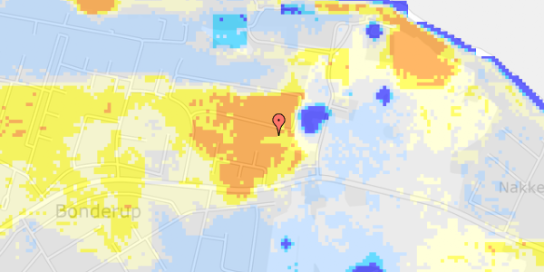 Ekstrem regn på Fyrvangen 49