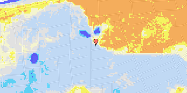 Ekstrem regn på Gardysvej 19