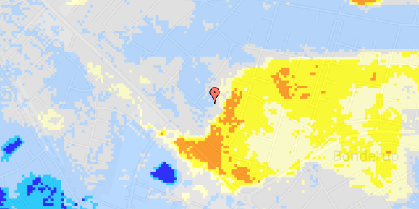 Ekstrem regn på Granvænget 8