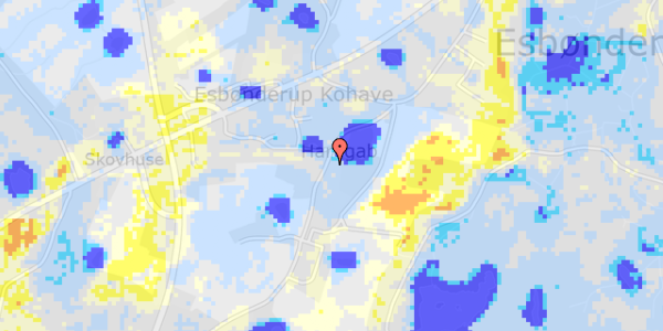 Ekstrem regn på Haregabsvej 9