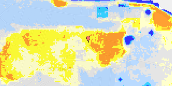 Ekstrem regn på Hegnet 8