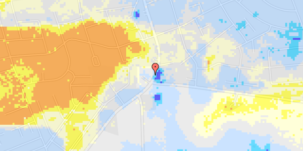 Ekstrem regn på Helsingevej 26A