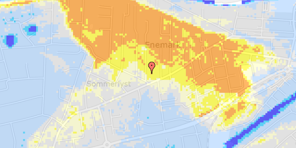 Ekstrem regn på Hybenbakken 2